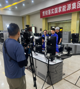 榆林經開區節目采訪準備中
